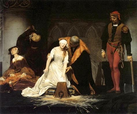 Robs Webstek Jane Grey Beheaded As The 9 Day Queen