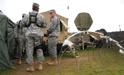 44th Signal Trains For The Future During 30 Day Field Exercise