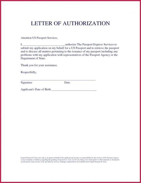 4 Sample Of Letter Of Authorization To Represent In Pdf Worddocs