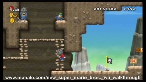 New Super Mario Bros Wii Walkthrough World 6 1 Youtube