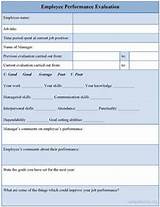 Employee Review Excel Template