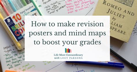 How To Make Revision Posters And Mind Maps To Boost Your Grades