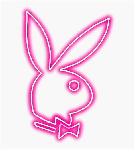 Playboy Pink Neon Neon Pink Playboy Png Transparent Png