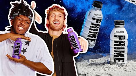 Logan Paul And Ksi Unveil New Prime Hydration Mystery Flavor Meta Moon