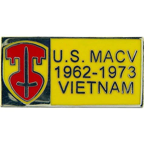 Us Military Assistance Command Vietnam Pin 1 18 Etsy