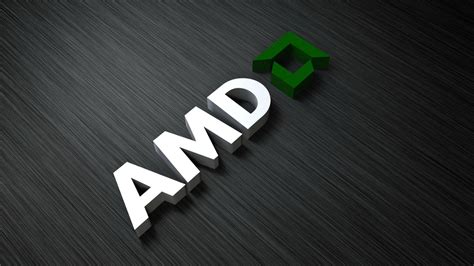 Amd Technology 3d Logo Amazing Radieuse