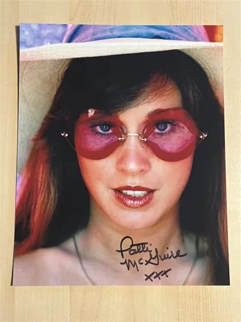 Patti Mcguire Signed X Photo Actress Autographed Playboy Model Sexy