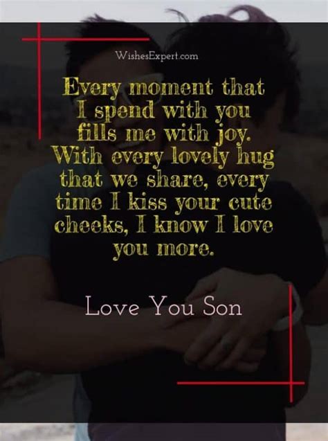 25 Sweet I Love You Son Quotes And Messages Wishes Expert