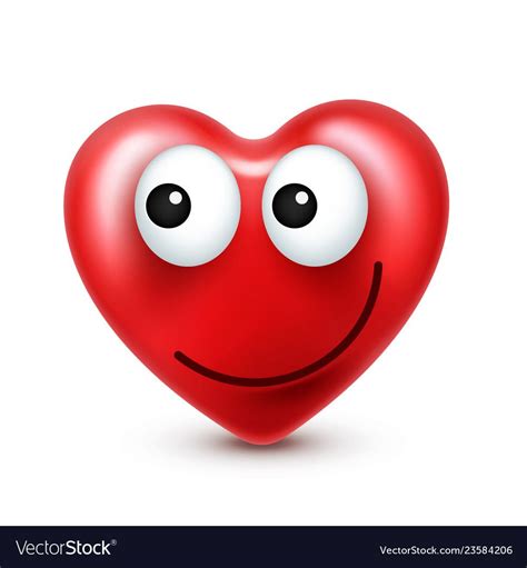 Heart Smiley Smiley Emoji Funny Emoji Illustrations Valentines Day
