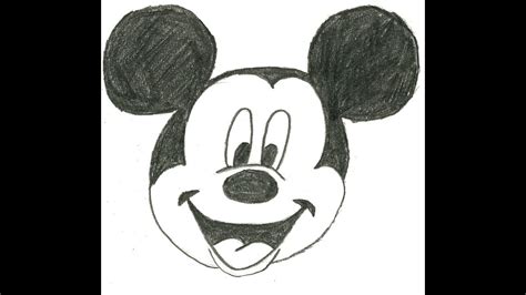 How To Draw Mickey Mouse Easy Step By Step For Kids Art Of Drawing