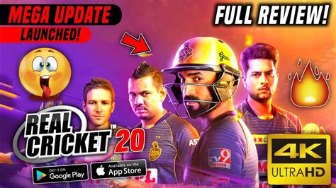 Real Cricket 20 New Update Launch Full Review Season 4 Esports
