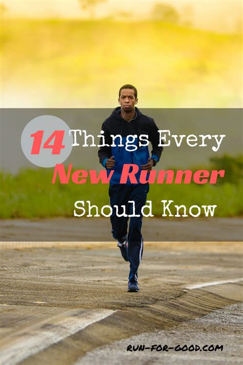 things every runner should know run for good