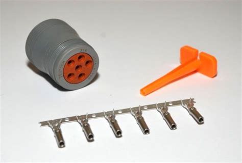 Purchase Deutsch Hd10 6 Pin Genuine Female Connector And Removal Tool