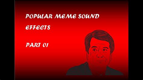 Popular Meme Sound Effects Part Royalty Free Sound Effects Youtube