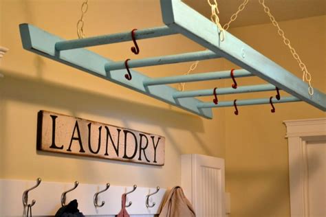 19 Laundry Room Clothes Hanger Racks Design Ideas