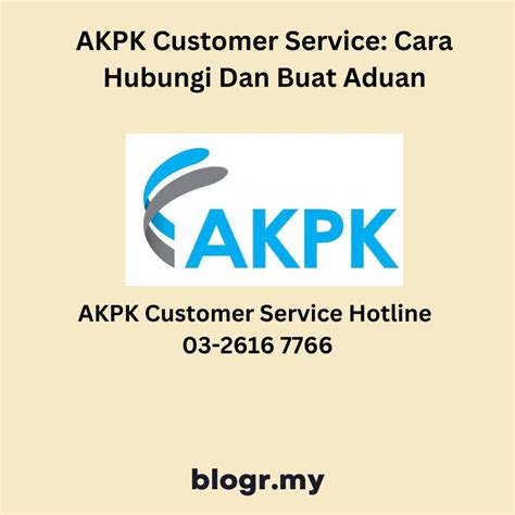 Akpk Customer Service Cara Hubungi Dan Buat Aduan