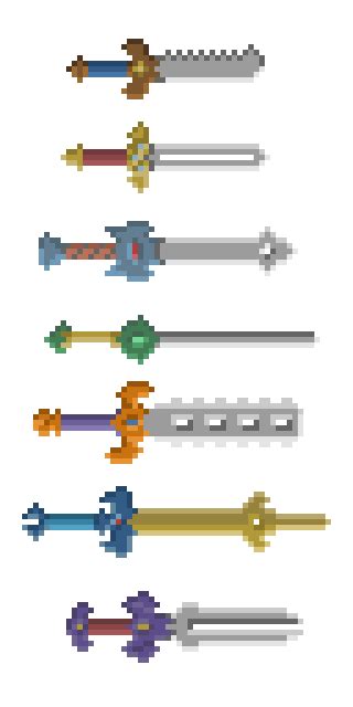 Artstation Zelda Sword Sprites Ph