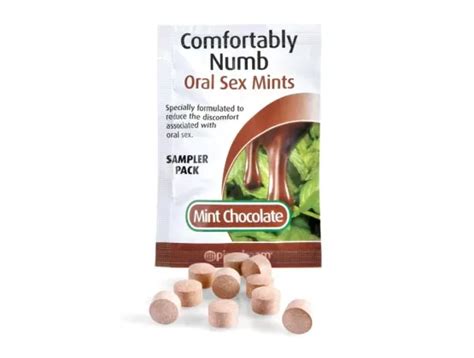 comfortably numb oral sex mints sampler pack pipedream products