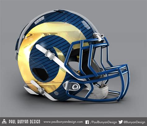 St Louis Rams Football Helmets Football Helmet Design Nfl Football