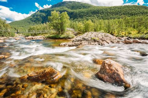 Mountain River In Norway Landscape Nobody Stock Image Image Of Park