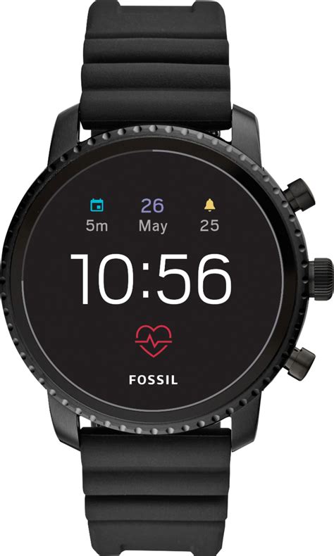 With its outstanding fitness functionality, this model is an ideal option for men who are … Fossil - Gen 4 Explorist HR Smartwatch 45mm Stainless ...