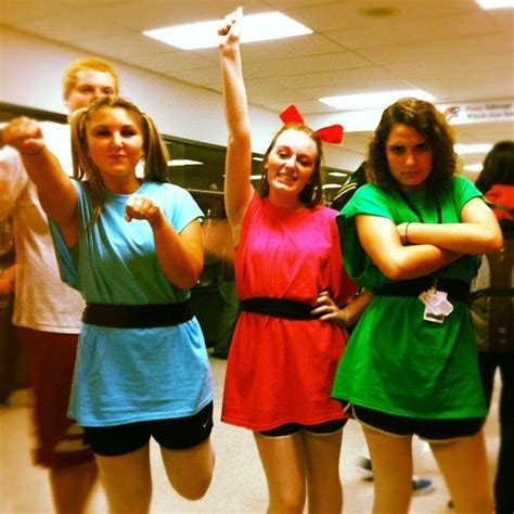 See more ideas about powerpuff girls, powerpuff girls halloween costume, powerpuff. The Powerpuff Girls | 57 Creative Homemade Group Costume ...