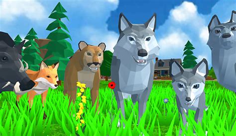 Wolf Simulator 3d Free Online Game 3d Infox Games