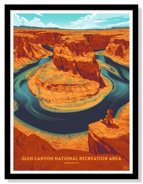 Glen Canyon National Recreation Area Poster Fifty Nine Parks