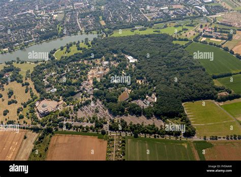 Aerial View Zoo Münster Münster Zoo With Elephant Enclosure Münster