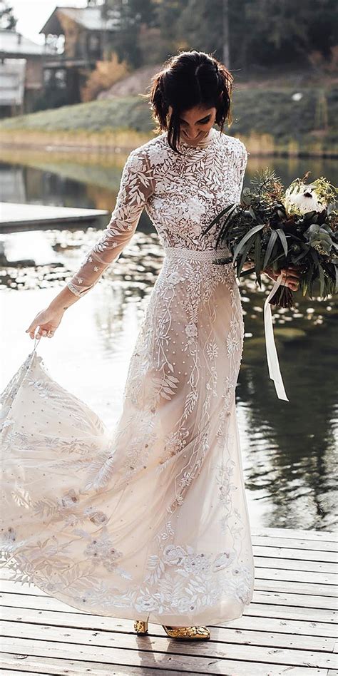 Extremely Romantic Bohemian Wedding Dresses With Style