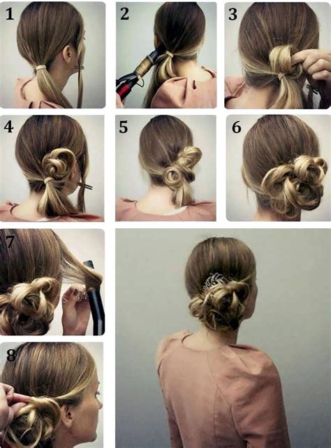 A braid is fun way to change things up and add a little something different to your bob hairstyle. How to Make a Hairstyle with Your own Hands at Home | Hair ...