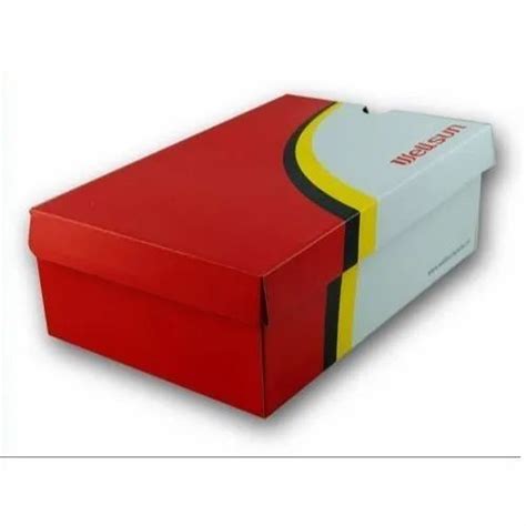 Single Wall 3 Ply Printed Corrugated Industrialretail Shoe Packaging