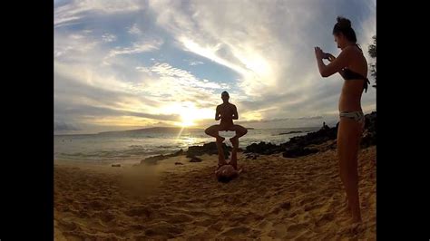 Babe Beach Nude Partner Yoga Nov YouTube