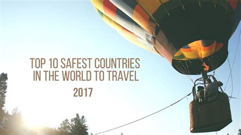 Top 10 Safest Countries In The World To Travel Youtube