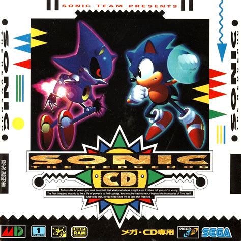 Game Sonic Cd Sega Cd 1993 Sega Oc Remix