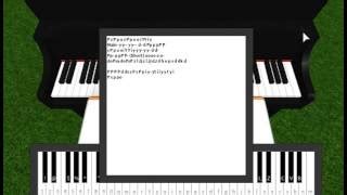jojo roblox piano sheets