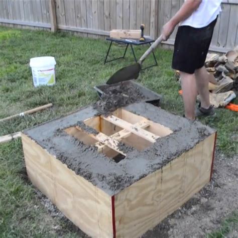 You don't want to spark any harsh feelings between you and. How To Make A Concrete Fire Pit | Concrete fire pits, Fire pit, Diy crafts