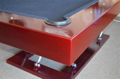 You can rest assured they'll create a sturdy surface. Victory Custom Metal Pool Table | Diamondback Billiards ...