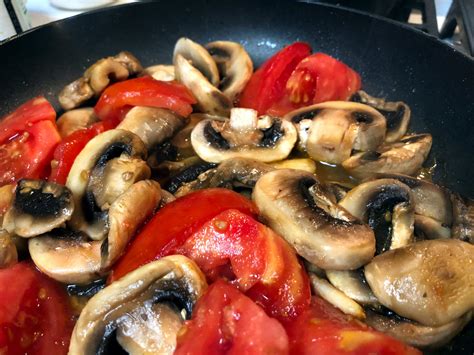 Mushroom Tomato Stir Fry Oh Snap Lets Eat