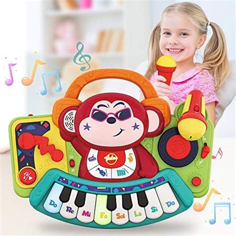 Vatos Kids Piano Toy，multifunction Interactive Toddler Piano Keyboard