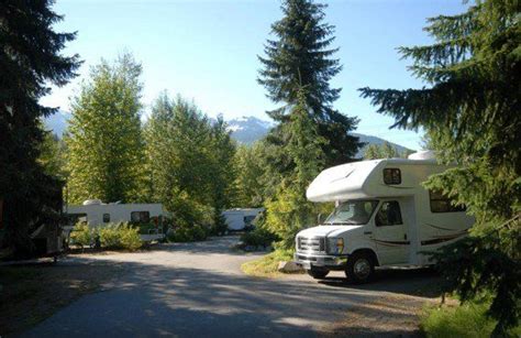 Riverside Camping And Rv Resort Whistler Bc Canada