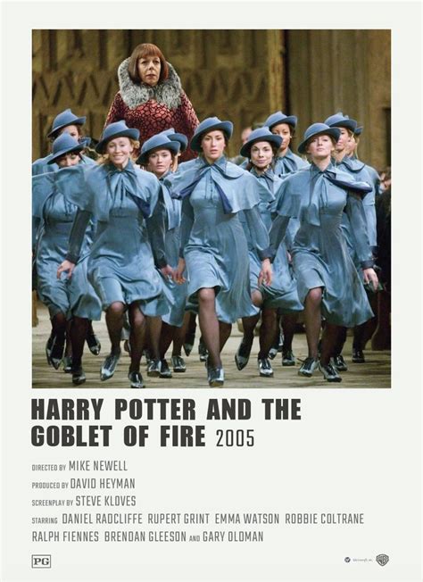 They get the tickets to the quidditch world cup final but after the match is over, people dressed like lord voldemort';s ';death. alternative minimalist polaroid movie poster - harry ...
