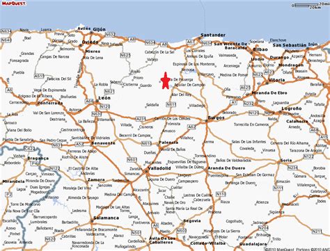 Mapa Norte Espana