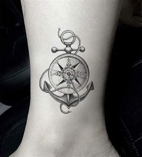 Learn 87 About Anchor Compass Tattoo Best Indaotaonec