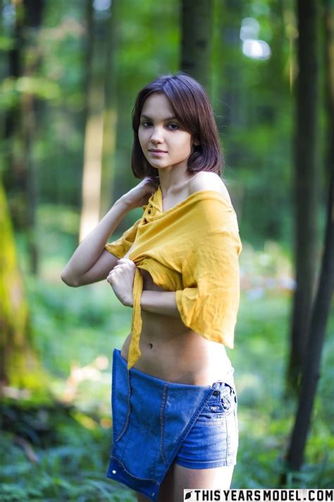 Lara Maiser Is Bare In The Russian Woods