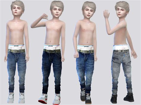 Sims 4 Male Child Jeans