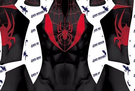 Spiderman Miles Morales 4 Neo Designs