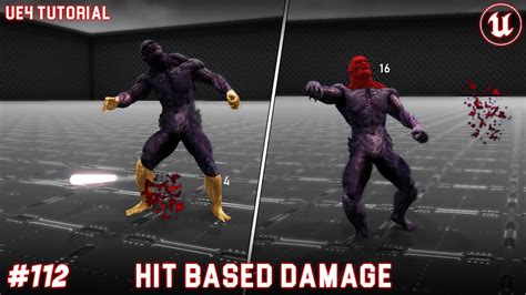 Ue4 Tutorial 112 Hit Based Damage System Third Person Shooter