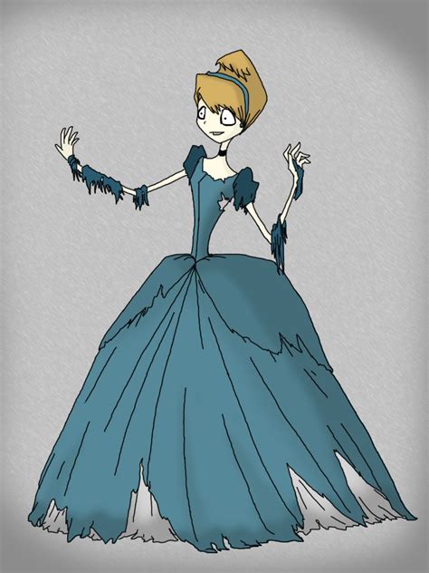 I Did This A Looong Time Ago Its My Tim Burton Style Cinderella Tim