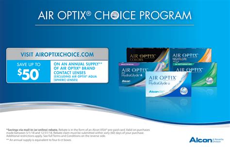 Alcon Air Optix Rebate Form Printable Rebate Form